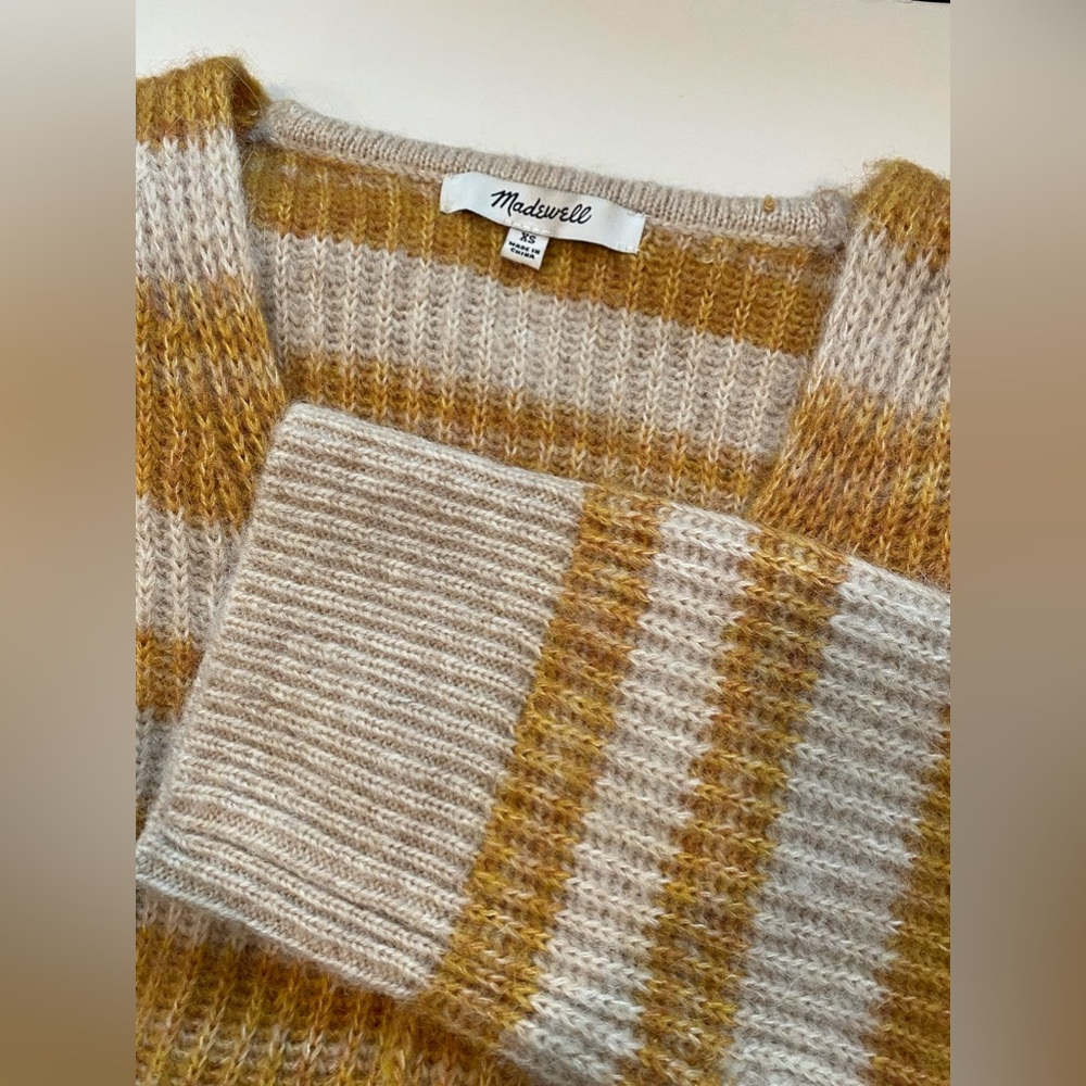 Madewell Space Dye Staley Sweater XS - Picture 3 of 6
